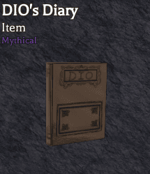 Dio's Diary