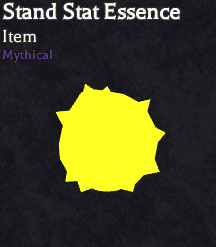 Stand Stat Essence